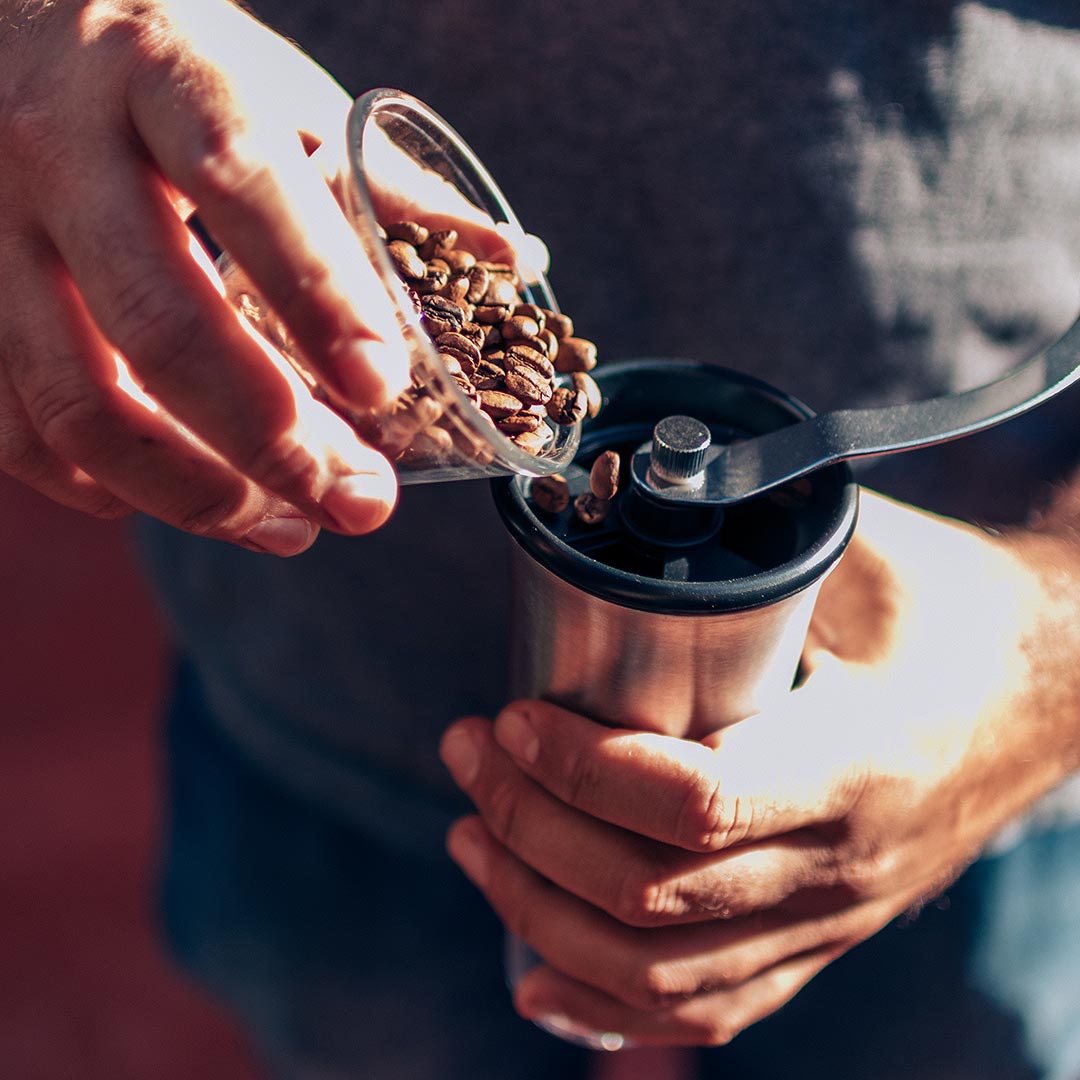 Moedor de Café Tramontina Aço Inox com Moinho em Cerâmica