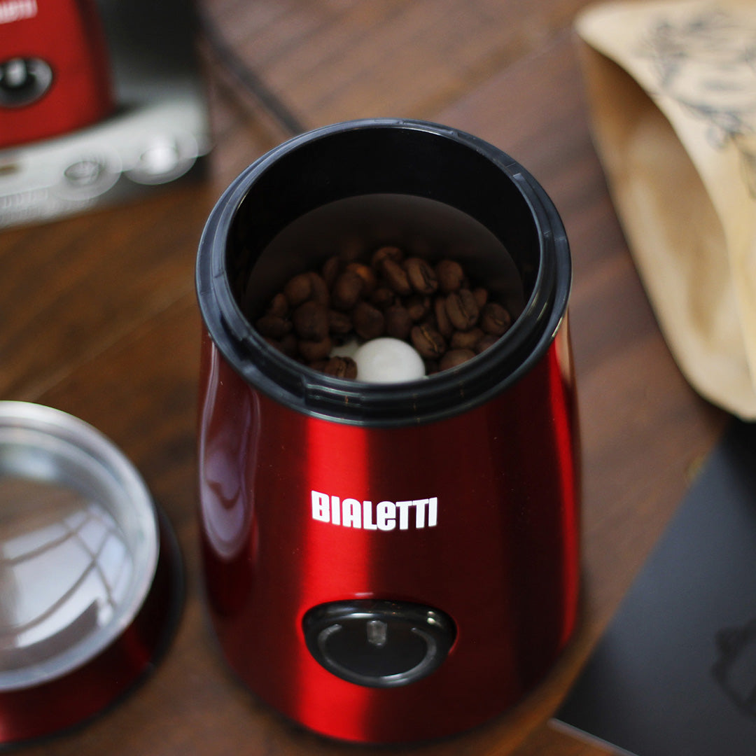 Moedor de Café Elétrico Bialetti Vermelho