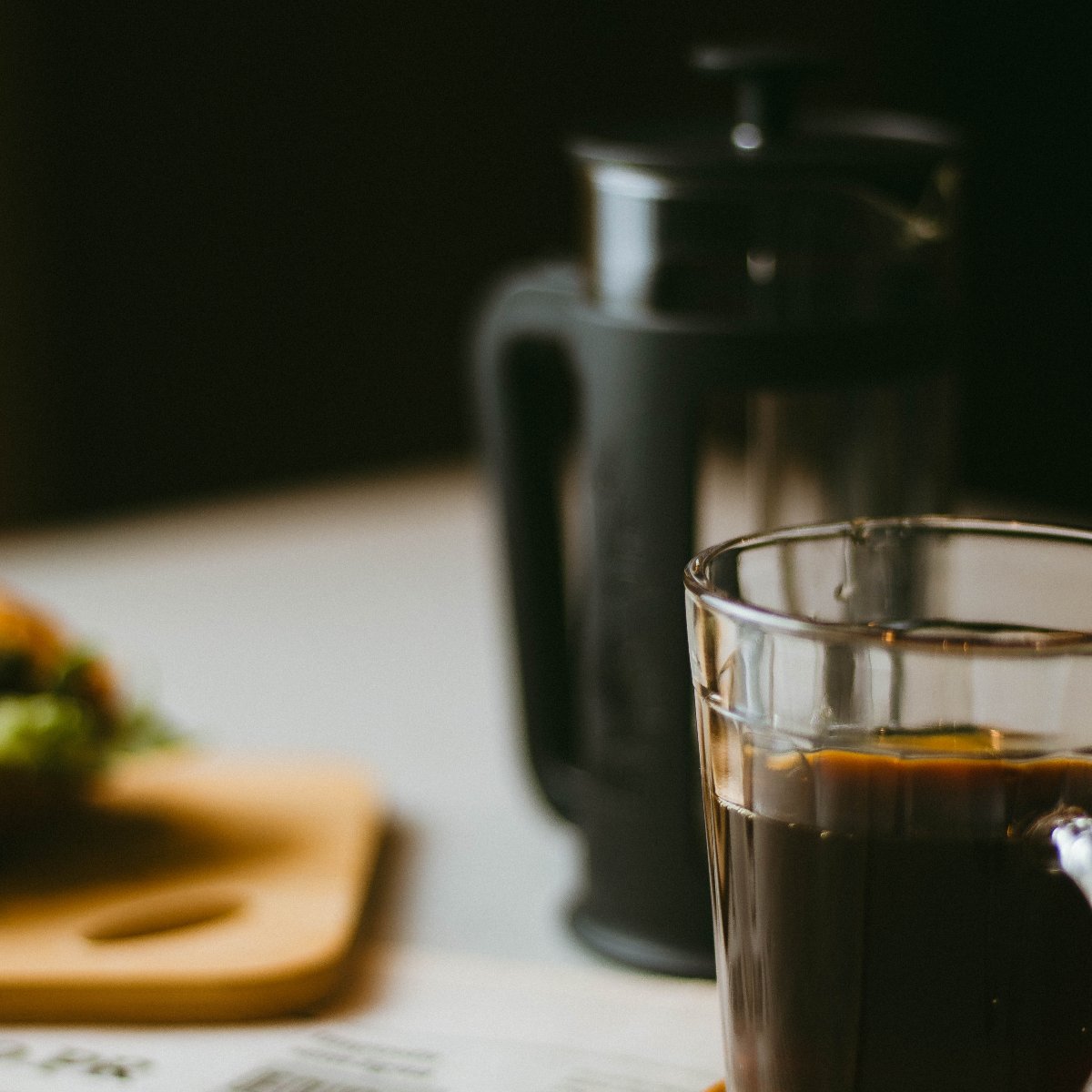 French Press Bialetti Smart 350ml - Preta + Brinde