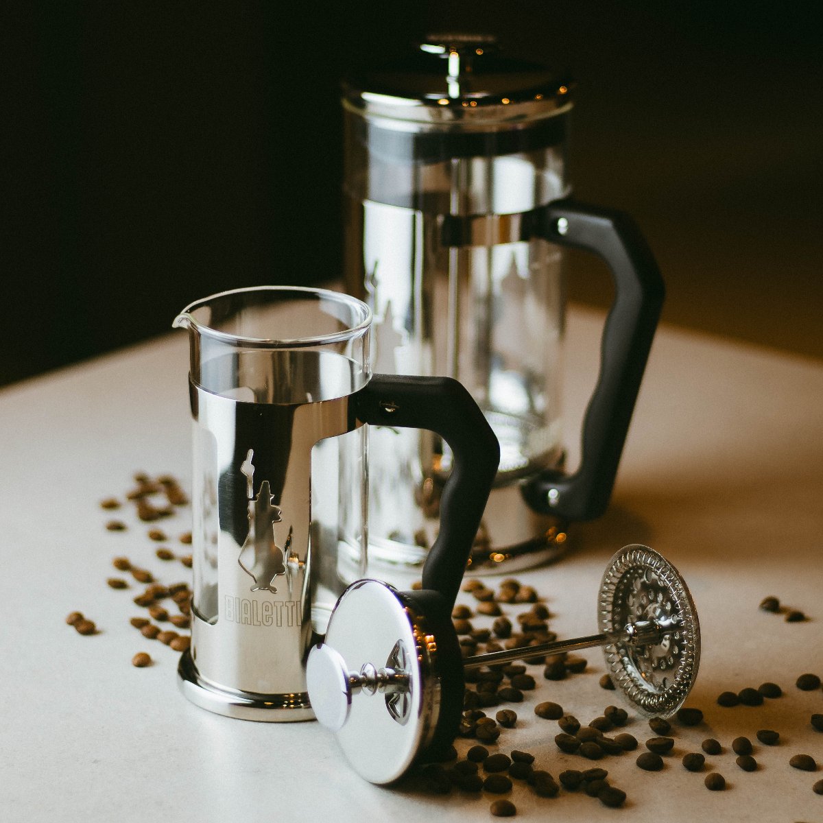 French Press Bialetti Preziosa 350ml + Café Tutti-Frutti 250g