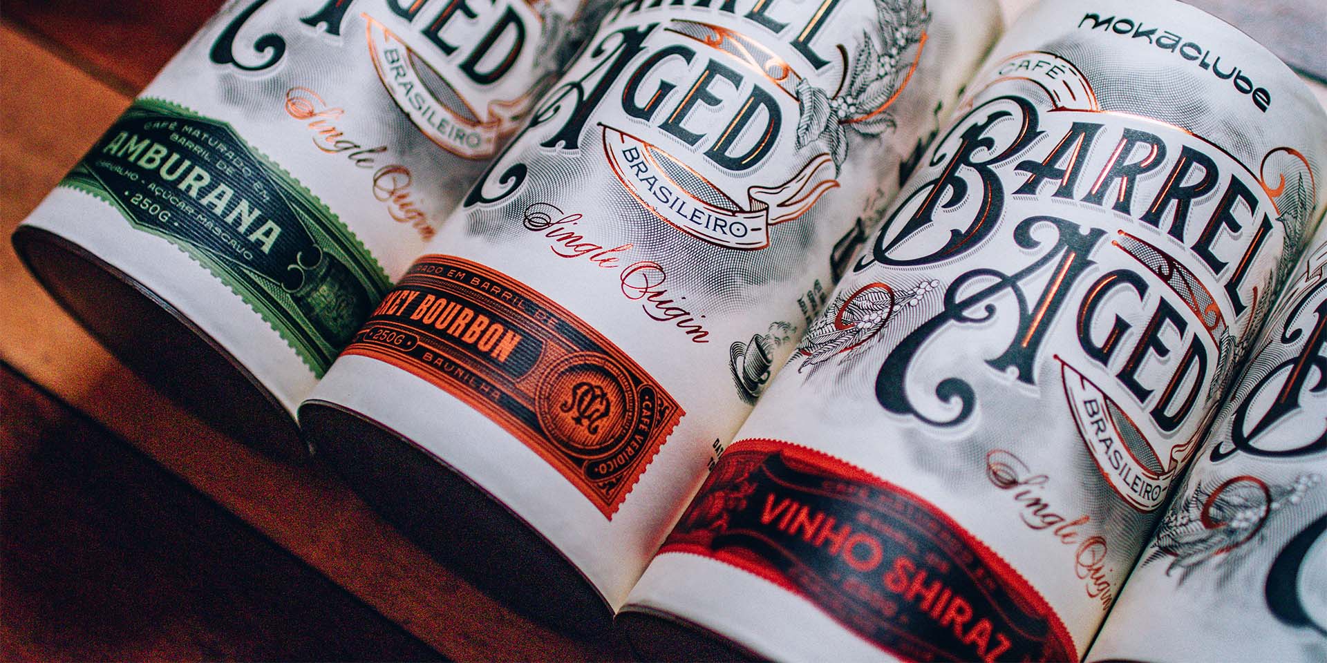 Kit Cafés Barrel Aged 4x 250g