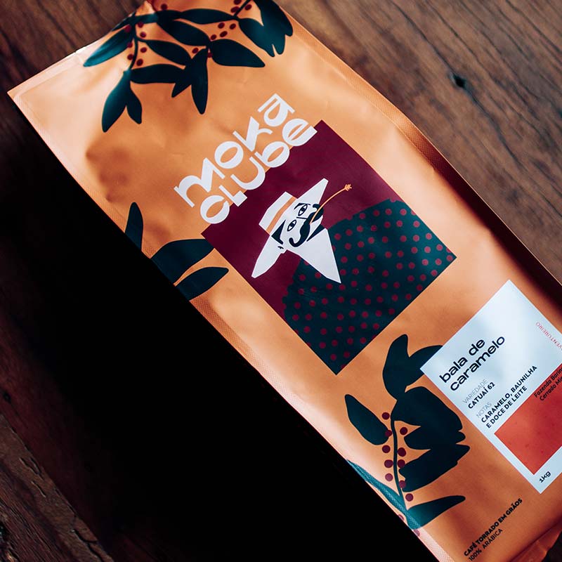 Pacote de 1kg de Bala de caramelo