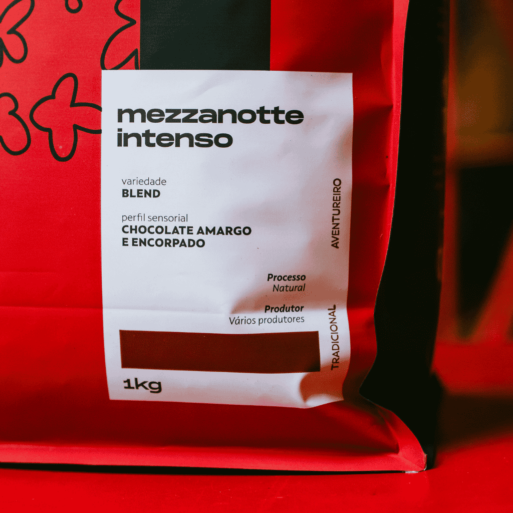 Café Mezzanotte Intenso 1kg Mensal