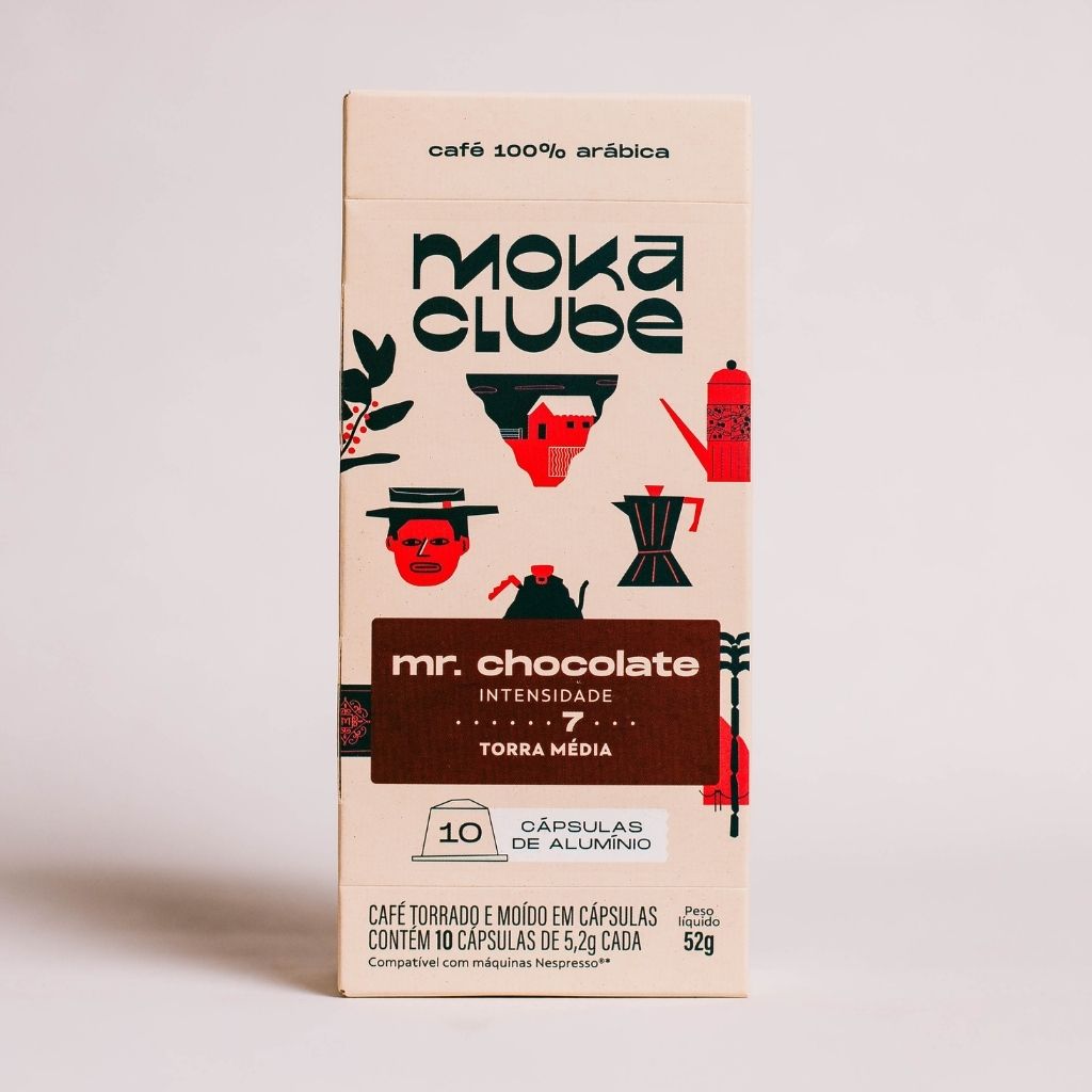 Cápsula Mr. Chocolate 10un