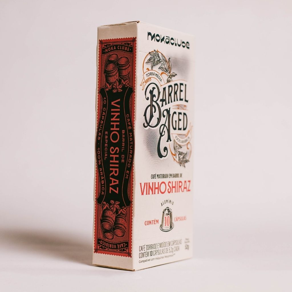 Cápsula Vinho Shiraz Barrel Aged 10un
