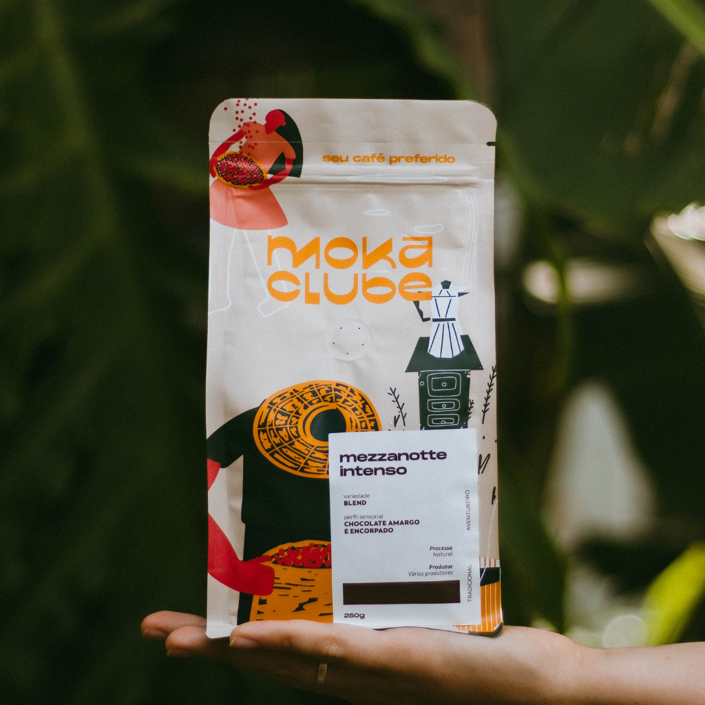 mokaページ Café Intenso Mezzanotte Avulso 250g - Moka Clube