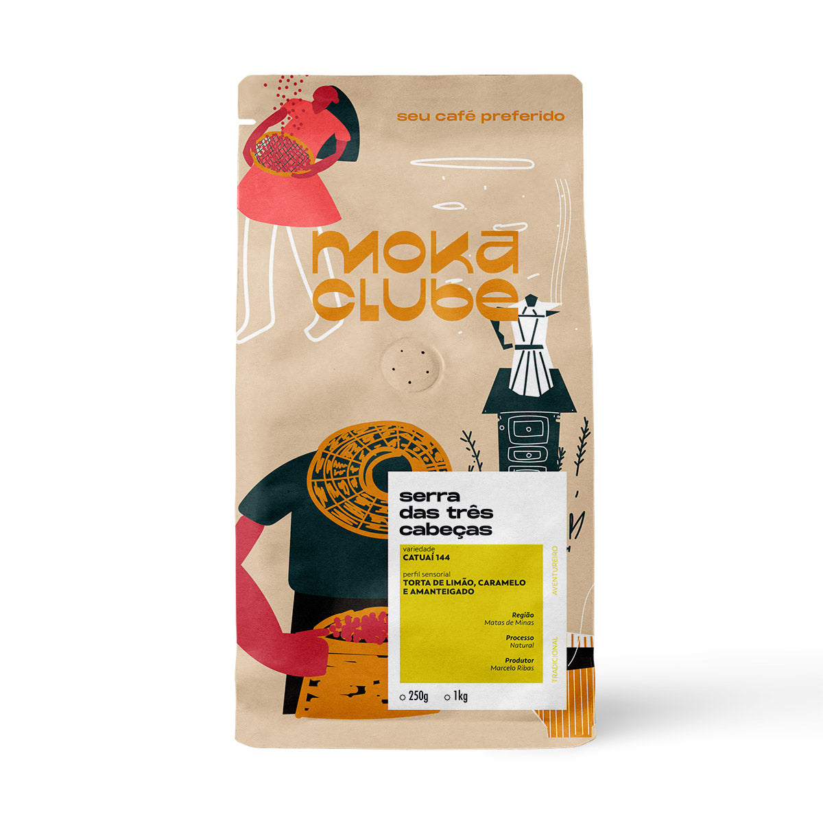 Café Serra das Três Cabeças 250g