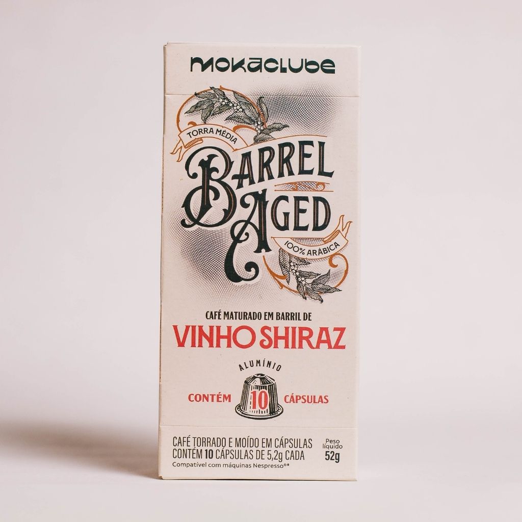 Cápsula Vinho Shiraz Barrel Aged 10un