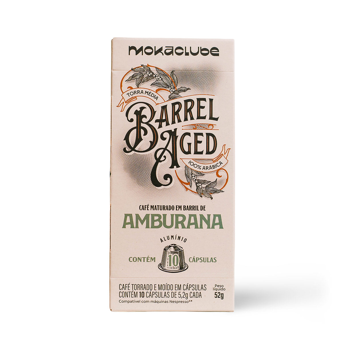 Cápsula Amburana Barrel Aged 10un