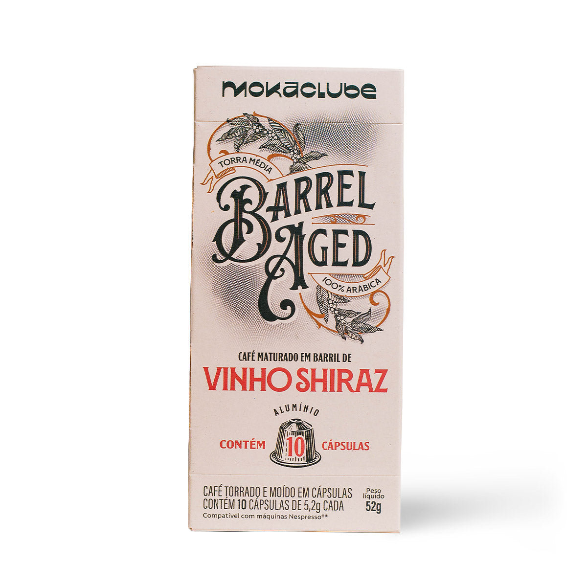 Cápsula Vinho Shiraz Barrel Aged 10un