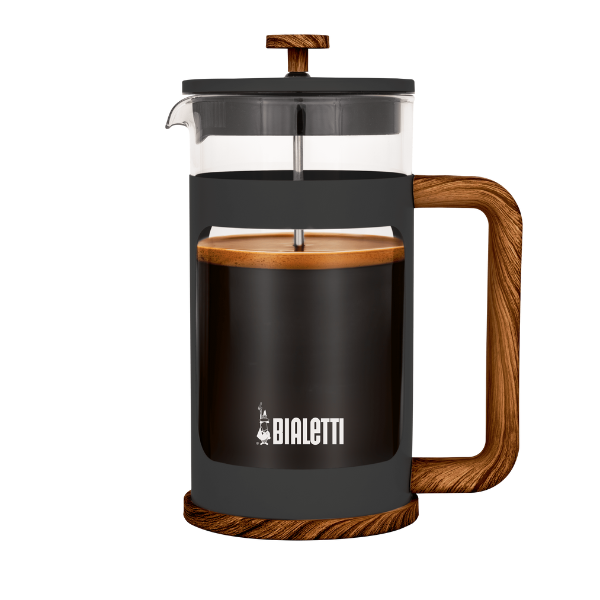 French Press Woody 1l Preta