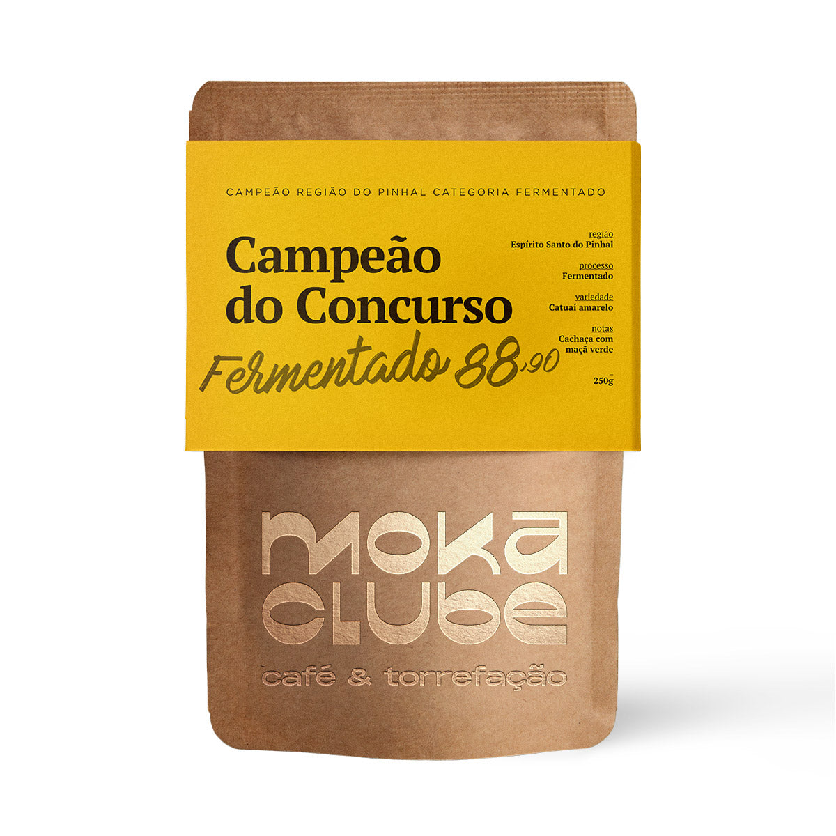 Café Campeão do Concurso Fermentado 88,90 pontos 250g