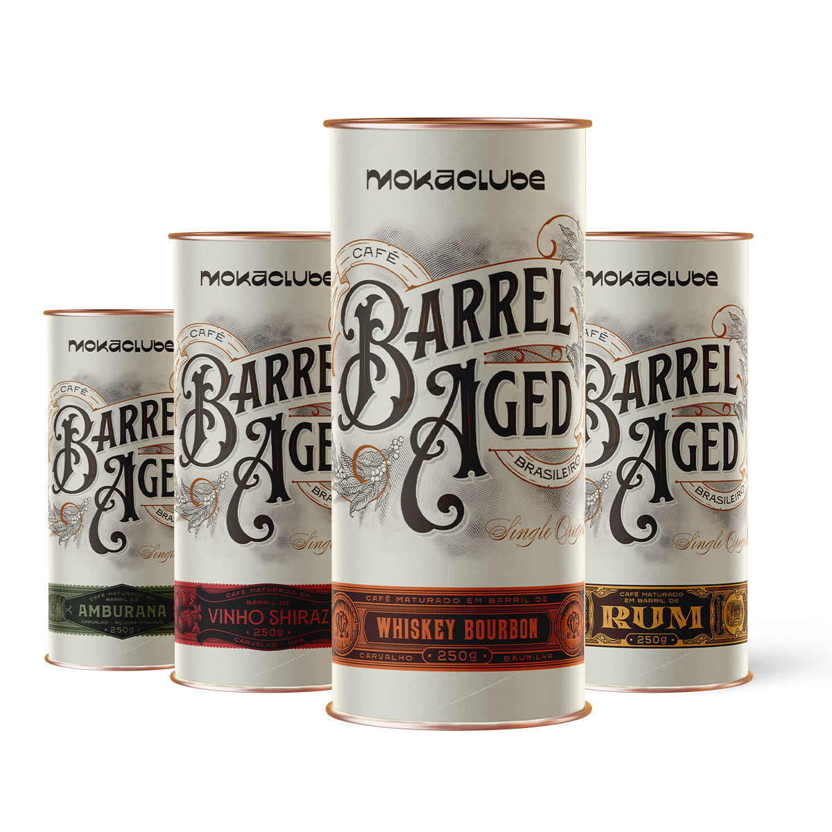 Kit Cafés Barrel Aged 4x 250g